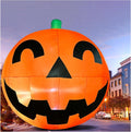 Giant 11.2Ft Halloween Inflatables Pumpkin Decorations, Extra Large Halloween Blow Up Yard Decorations with