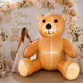 ZeahVeyora 7FT Giant Inflatable Teddy Bear Blow Up Bear for Party Decoration with LED Lights Easy Setup